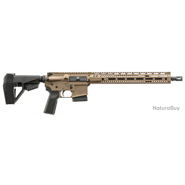 Carabine semi-automatique AR15 Watchtower 15M - 223 Rem / FDE / 14.5''