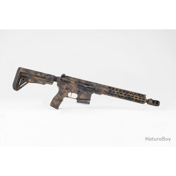 Carabine semi-automatique LegacyArm AR15 Custom 3 - 223 Rem / 7.5" / Camo bronze / noir