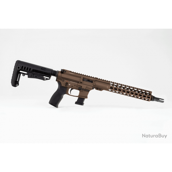 Carabine semi-automatique LegacyArm AR9 Custom 1 - 9 mm / 8"
