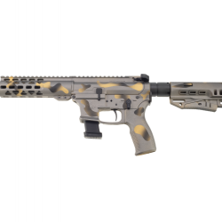 Carabine semi-automatique LegacyArm AR9 Custom 3 - 9 mm / Camo gris / gold / 12"