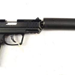 Pistolet Ruger SR 22 avec silencieux B&T 22LR 3"