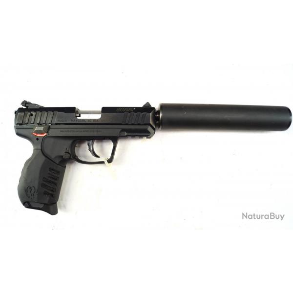 Pistolet Ruger SR 22 avec silencieux B&amp;T 22LR 3&quot;