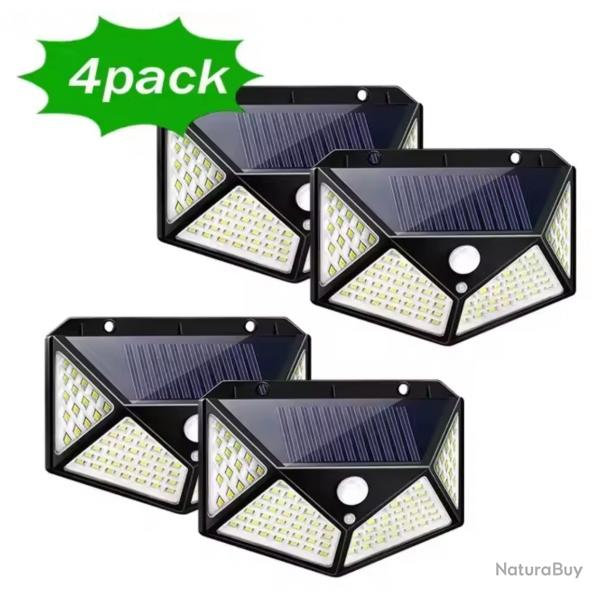 ENCHERE PACK de 4 Appliques murale SOLAIRE LED