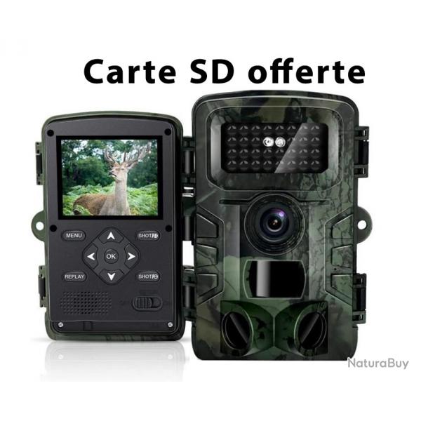 CAMRA CHASSE+ CARTE SD CADEAU - VIDEO 1080P - MANUEL EN FRANCAIS - LIVRAISON GRATUITE