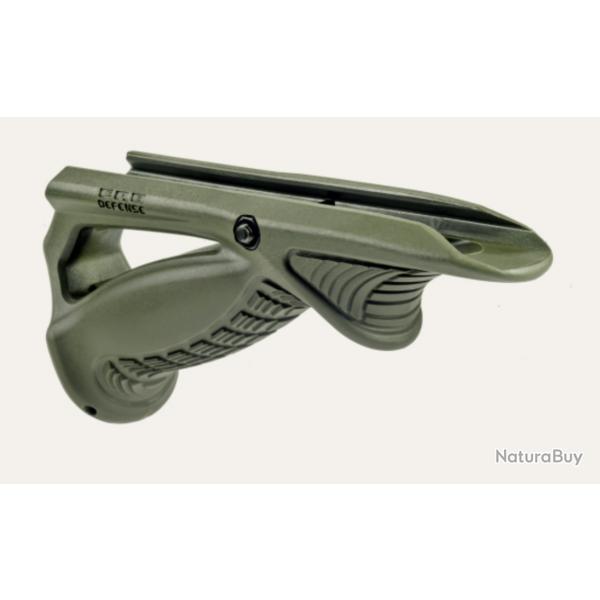 POIGNE ERGONOMIQUE INCLINE FAB DEFENSE PTK VERTE