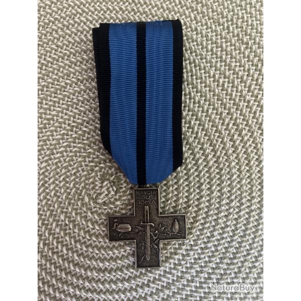 Mdaille d'argent commmorative de la marche sur Rome