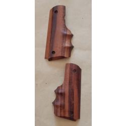 plaquettes bois colt 1911 ergonomiques - anatomiques  marque HOGUE (2104)