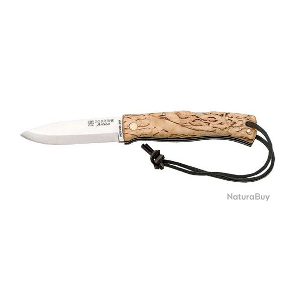 Couteau pliant JKR artica Lame 80mm Manche bouleau fris