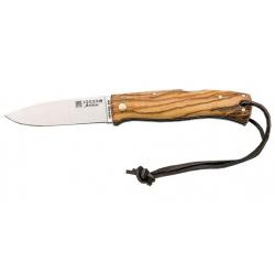 Couteau pliant JKR artica Lame 80mm Manche olivier