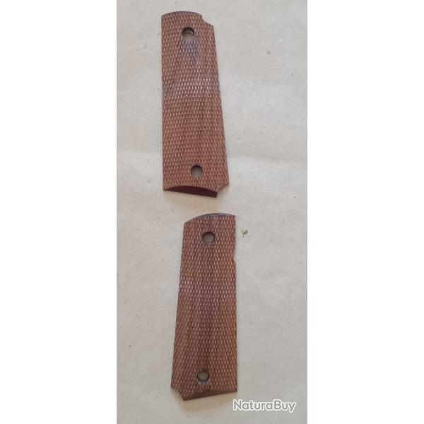 plaquettes bois colt 1911 colt 45 (2112)