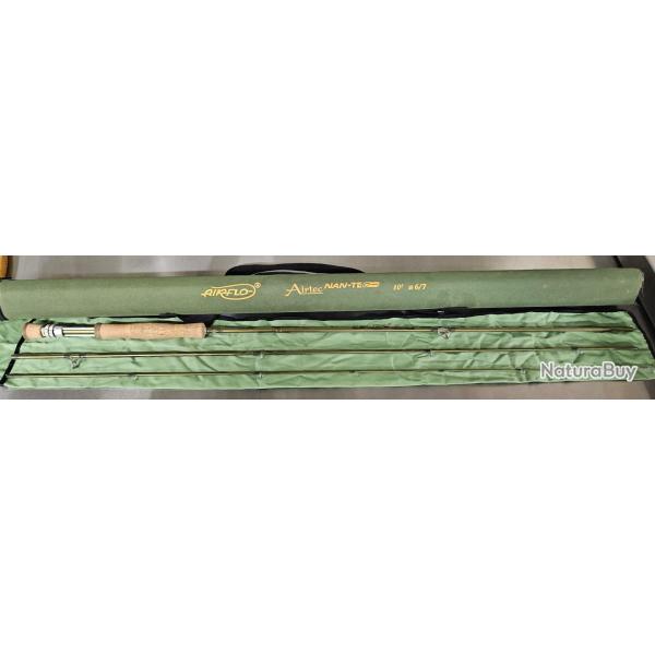 Canne Mouche Airflo Airtec Nan Tec 10p soie 6/7