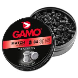 BOÎTE DE 250 PLOMBS PLATS GAMO MATCH CLASSIC 4.5mm