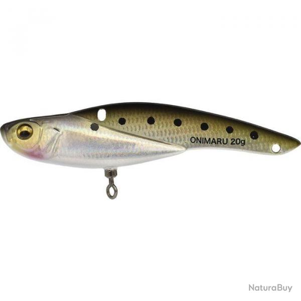 Lame Vibrante Megabass Onimaru 20g 20g 7.5cm Black Iwashi