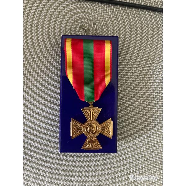 Mdaille officielle Croix du Combattant Volontaire