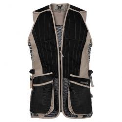VENTE FLASH ! Gilet Ball Trap Evo Percussion Noir et Beige
