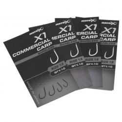 MATRIX HAMEÇON X1 COMMERCIAL CARP SPADE BARBLESS MATRIX 12