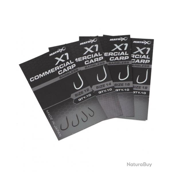 MATRIX HAMEON X1 COMMERCIAL CARP SPADE BARBLESS MATRIX 12
