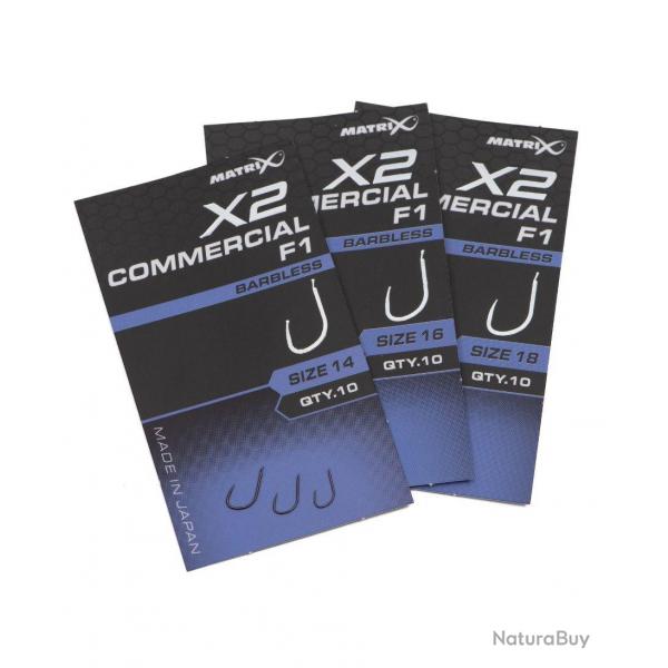 MATRIX HAMEON X2 COMMERCIAL F1 SPADE BARBLESS MATRIX 16