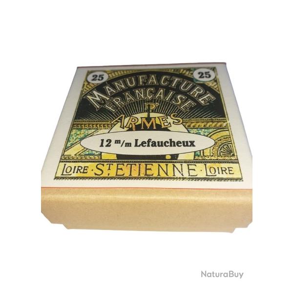 12 mm Broches Lefaucheux: Boite cartouches (vide) MFA 13398412