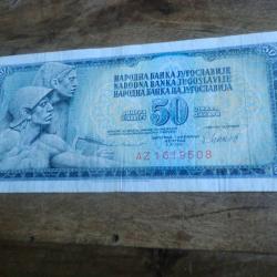 billet 50 DINARA  / AZ 1619508