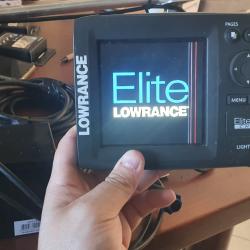 Echosondeur lowrance elite 5x chirp