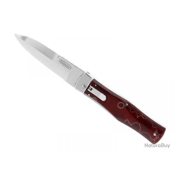 COUTEAU AUTOMATIQUE MIKOV PREDATOR RAFFIR 241-BRA-1/KP ROUGE