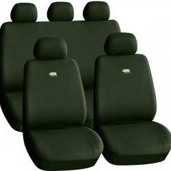 Jeu complet de housses sanglier pour siège de voiture,