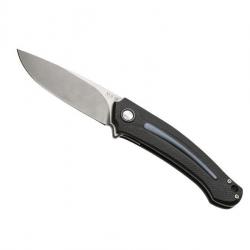 COUTEAU MKM ARVENIS BY FOX KNIVES G10 NOIR / ALU GRIS