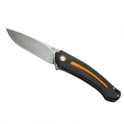 COUTEAU MKM ARVENIS BY FOX KNIVES G10 NOIR / ALU ORANGE