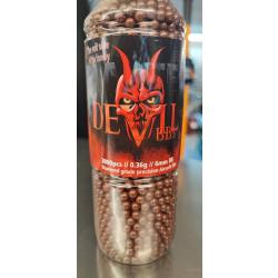 3000 BILLES 6MM - 0.36GR - DEVIL - NEUF
