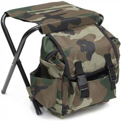 SAC À DOS CHAISE CAPACITÉ 10L POUR CAMPING + 3 POCHES - LIVRAISON GRATUITE