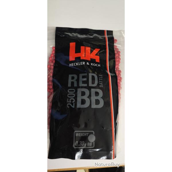 2500 BILLES 6MM - 0.30GR - HK - NEUF