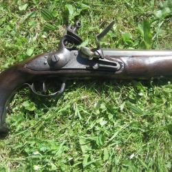 pistolet de marine époque révolution, fabrication des ateliers de paris