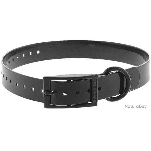Sangle collier 2.5 x 65 cm Xtreme Canihunt polyurthane Noir