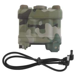 Boîtier rangement batterie casque NVG AN/PVS-31 - Multicam