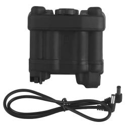 Boîtier rangement batterie casque NVG AN/PVS-31 - Noir
