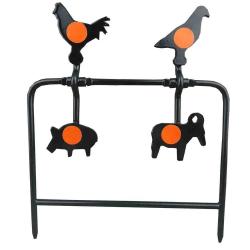 Cible rotative métal calibre .177 Plinking