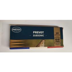 10 CARTOUCHES SUBSONIC 410 - N°8 - 20 GR- PREVOT - NEUF