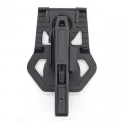 Holster 9mm rail G17 SW40 357 RH1 TACTICAL - Noir