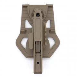 Holster 9mm rail G17 SW40 357 RH1 TACTICAL - Marron
