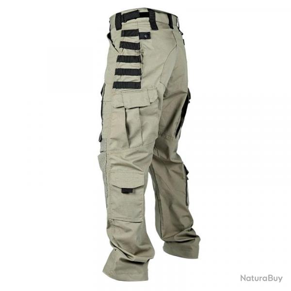 Pantalon Dulcargo TACTIARMYCAL multi-poches - Kaki / L