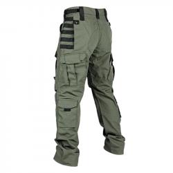 Pantalon Dulcargo TACTIARMYCAL multi-poches - Vert / L