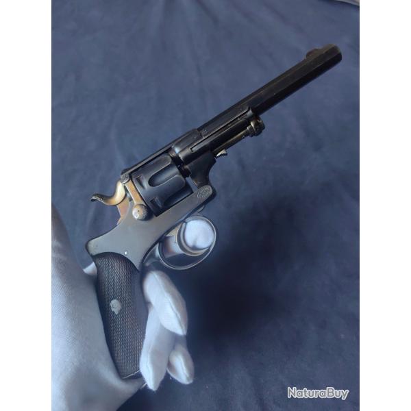 Revolver L.SOLEIL - Systme ABADIE Brevet Modle 1886 Cal 9.5