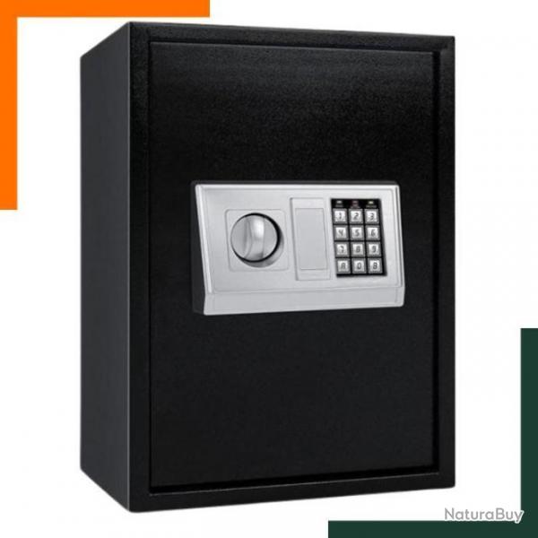 Coffre-fort pour armes de poing - 4mn -Verrouillage numrique - LED - Noir - LIVRAISON RAPIDE