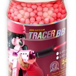 BILLES 0.20G TRACANTES ROUGES EN BOUTEILLE DE 2700 "G&G ARMAMENT"