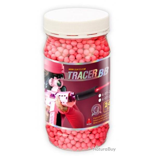 BILLES 0.20G TRACANTES ROUGES EN BOUTEILLE DE 2700 "G&G ARMAMENT"
