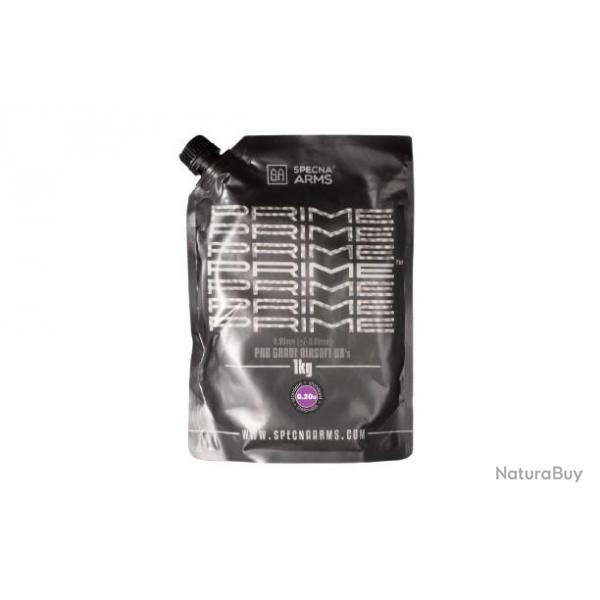 BILLES 0.20G PRIME EN SACHET DE 1KG "SPECNA ARMS"