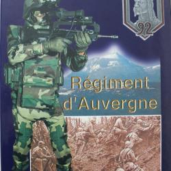 Livre Régiment d'Auvergne de Pierre Dufour
