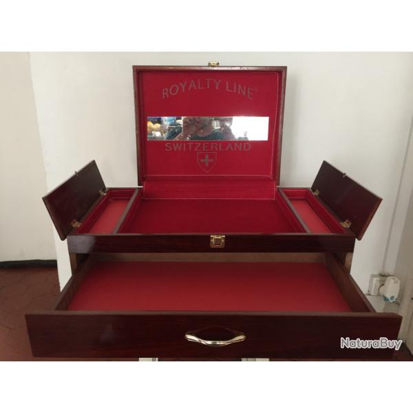 Boite prsentoir Royalty Line Switzerland Bijoux ou Autres Mdailles