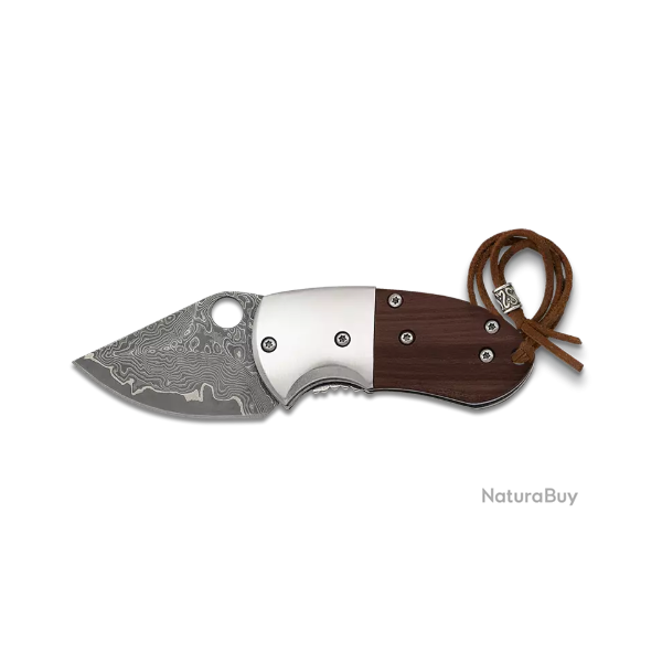 Albainox 18932 Mini Couteau pliant lame damas